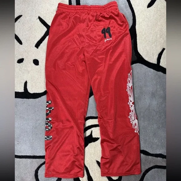 COPY - Chrome Hearts Mesh Red Form Jersey Set (Size M) - Picture 5 of 9